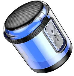 Колонки акустические Borofone BR30 Auspicious colorful sports BT speaker Black - фото Колонки акустические Borofone BR30 Auspicious colorful sports BT speaker Black