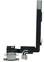 Нижній шлейф Apple iPhone 16 Pro Max з роз'ємом зарядки, з мікрофоном, Original - знятий з телефона Desert Titanium