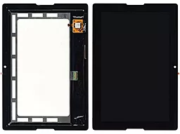 Дисплей для планшету Lenovo IdeaTab A7600 + Touchscreen and frame (original) Black - фото Дисплей для планшету Lenovo IdeaTab A7600 + Touchscreen and frame (original) Black