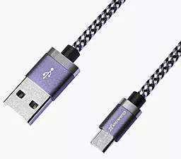 Кабель Grand-X USB-A - micro USB 15w 3a 1м cable Silver/Black (FM07SB) - миниатюра 2 Кабель Grand-X USB-A - micro USB 15w 3a 1м cable Silver/Black (FM07SB) - миниатюра 2