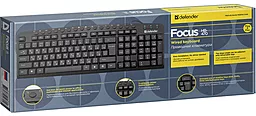 Клавиатура Defender Focus HB-470 UA (45471) Black - миниатюра 7