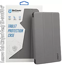 Чохол для планшету BeCover Smart Case для Lenovo Tab M8 (4rd Gen) TB-300FU 8" Gray (709212) - фото Чохол для планшету BeCover Smart Case для Lenovo Tab M8 (4rd Gen) TB-300FU 8" Gray (709212)