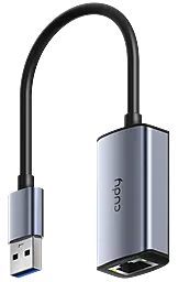 Сетевая карта Cudy USB 3.0 - RJ45 1000Mbps 0.1м черный (UE10A)