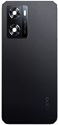 Задняя крышка корпуса Oppo A57s со стеклом камеры Starry Black - фото Задняя крышка корпуса Oppo A57s со стеклом камеры Starry Black