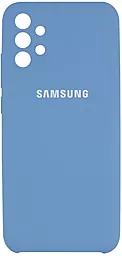 Чехол Epik Silicone Cover Full Camera (AAA) Samsung A325 Galaxy A32 Denim Blue