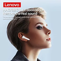 Навушники Lenovo XT96 White - мініатюра 2