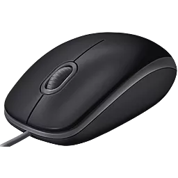 Компьютерная мышка Logitech B110 Silent (910-005508) Black - фото Компьютерная мышка Logitech B110 Silent (910-005508) Black