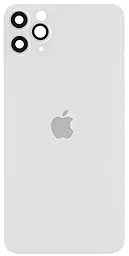 Задняя крышка корпуса Apple iPhone 11 Pro Max со стеклом камеры Original Silver - фото Задняя крышка корпуса Apple iPhone 11 Pro Max со стеклом камеры Original Silver