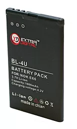Акумулятор Nokia BL-4U / BMN6271 (1000 mAh) ExtraDigital - мініатюра 2