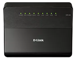 Маршрутизатор (Роутер) D-Link DIR-320/A Black - фото Маршрутизатор (Роутер) D-Link DIR-320/A Black
