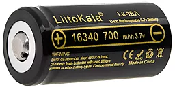 Аккумулятор LiitoKala 16340 700mAh 3.7V 3A Li-ion Lii-16A (10225)
