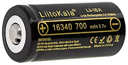 Аккумулятор LiitoKala 16340 700mAh 3.7V 3A Li-ion Lii-16A (10225) - фото Аккумулятор LiitoKala 16340 700mAh 3.7V 3A Li-ion Lii-16A (10225)