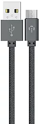 Кабель USB Intaleo CBGNYM1 micro USB Cable Grey