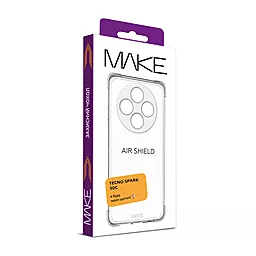 Чехол MAKE AirShield для Tecno Spark 30C Transparent (MCAS-TS30C) - миниатюра 3 Чехол MAKE AirShield для Tecno Spark 30C Transparent (MCAS-TS30C) - миниатюра 3