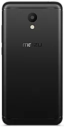 Задняя крышка корпуса Meizu M6 со стеклом камеры Matte Black - фото Задняя крышка корпуса Meizu M6 со стеклом камеры Matte Black