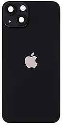 Задняя крышка корпуса Apple iPhone 13 со стеклом камеры Midnight - фото Задняя крышка корпуса Apple iPhone 13 со стеклом камеры Midnight