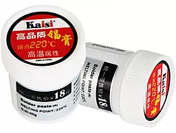 Флюс паста KAiSi 40г. 220℃ в пластиковой емкости - фото Флюс паста KAiSi 40г. 220℃ в пластиковой емкости