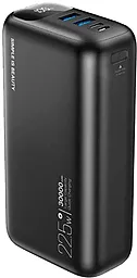 Повербанк XO PR200 22.5W 30000 mAh PD/QC Black - фото Повербанк XO PR200 22.5W 30000 mAh PD/QC Black