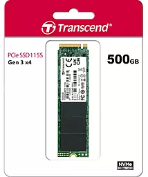 Накопичувач SSD Transcend 115S 500 GB (TS500GMTE115S) - мініатюра 3