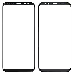 Корпусне скло дисплея Samsung Galaxy S8 Plus G955F 2017 Black - фото Корпусне скло дисплея Samsung Galaxy S8 Plus G955F 2017 Black
