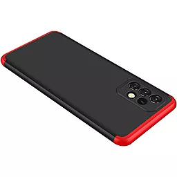 Чехол LikGus GKK 360 градусов (opp) для Samsung Galaxy A52 4G , Galaxy A52 5G Черный / Красный