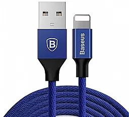 Кабель Baseus Yiven USB-A - Lightning 10w 1.8м cable Blue (CALYW-A13) - фото Кабель Baseus Yiven USB-A - Lightning 10w 1.8м cable Blue (CALYW-A13)