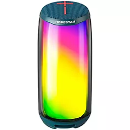 Колонки акустичні Hopestar P49 LED Blue - фото Колонки акустичні Hopestar P49 LED Blue