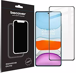 Защитное стекло BeCover для Xiaomi Redmi Note 13 Black (710363)