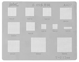 BGA трафарет (для реболлинга) Jabe A427 - фото BGA трафарет (для реболлинга) Jabe A427