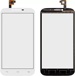 Сенсор (тачскрин) Alcatel One Touch Bluish 7047 Pop C9, 7047D White