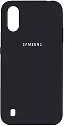 Чехол 1TOUCH Silicone Case Samsung A015 Galaxy A01 Black