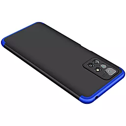 Чехол 1TOUCH GKK LikGus 360 градусов (opp) для Xiaomi Redmi 10 Черный / Синий