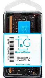 Оперативна пам'ять для ноутбука TG 32 GB SO-DIMM DDR4 2666 MHz (TGDR4NB32G2666)