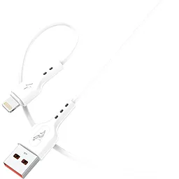 Кабель SkyDolphin S66L USB-A - Lightning 12w 2.4a 1м cable White - фото Кабель SkyDolphin S66L USB-A - Lightning 12w 2.4a 1м cable White
