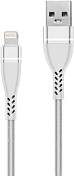 Кабель Walker C580 USB-A - Lightning 12w 2.4a 1м cable White - фото Кабель Walker C580 USB-A - Lightning 12w 2.4a 1м cable White