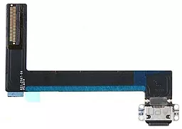 Нижний шлейф Apple iPad Air 2 с разъемом зарядки и компонентами Black