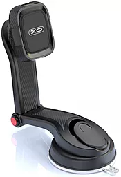 Автодержатель магнитный XO C106 Dashboard Suction Cup Adjustable Magnetic Holder Black