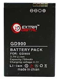 Аккумулятор LG BL40 New Chocolate / LGIP-520N / DV00DV6067 (750 mAh) ExtraDigital
