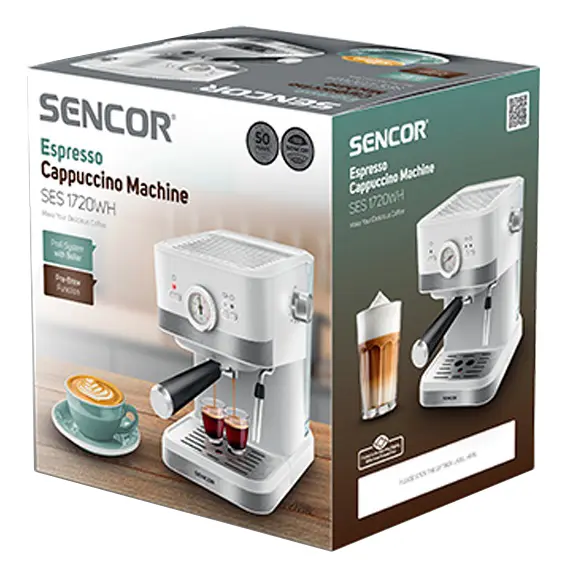 Coffee/espresso SENCOR SES 1720WH - фото 5