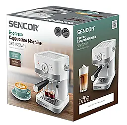 Coffee/espresso SENCOR SES 1720WH - миниатюра 5 Coffee/espresso SENCOR SES 1720WH - миниатюра 5