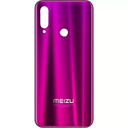 Задняя крышка корпуса Meizu M10, Original Purplish Red - фото Задняя крышка корпуса Meizu M10, Original Purplish Red