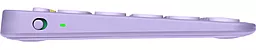 Клавіатура Logitech K380 Multi-Device Bluetooth Lavender Lemonade (920-011166) - мініатюра 3