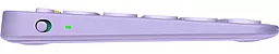 Клавиатура Logitech K380 Multi-Device Bluetooth Lavender Lemonade (920-011166) - миниатюра 3 Клавиатура Logitech K380 Multi-Device Bluetooth Lavender Lemonade (920-011166) - миниатюра 3