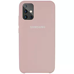 Чехол Epik Silicone Cover (AAA) Samsung A515 Galaxy A51  Pink Sand