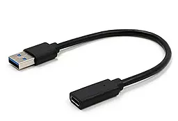 Адаптер-перехідник Cablexpert M-F USB 3.0 -> USB Type-C Black (A-USB3-AMCF-01) - фото Адаптер-перехідник Cablexpert M-F USB 3.0 -> USB Type-C Black (A-USB3-AMCF-01)