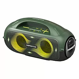 Колонки акустические Hopestar A50 Party Led Army green - фото Колонки акустические Hopestar A50 Party Led Army green