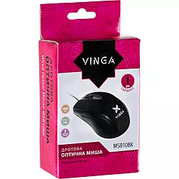 Компьютерная мышка Vinga MS-810 Black - миниатюра 6
