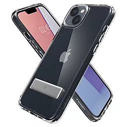 Чехол Spigen Ultra Hybrid S для Apple iPhone 14 Plus, iPhone 15 Plus Crystal Clear (ACS04905) - миниатюра 5