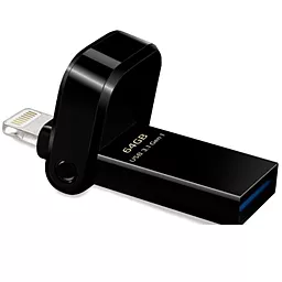 Флешка ADATA USB 3.1 128GB AI920 Jet Lightning (AAI920128GCBK) Black