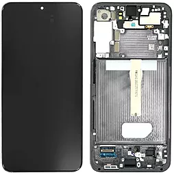 Дисплей Samsung Galaxy S22 Plus S906 з тачскріном і рамкою, original PRC, Black